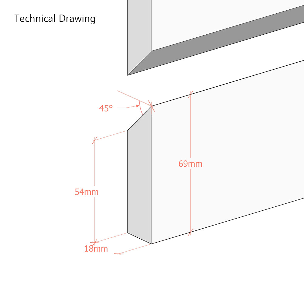 French Cleat Fittings for Wall Mounting Headboards