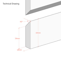 French Cleat Fittings for Wall Mounting Headboards